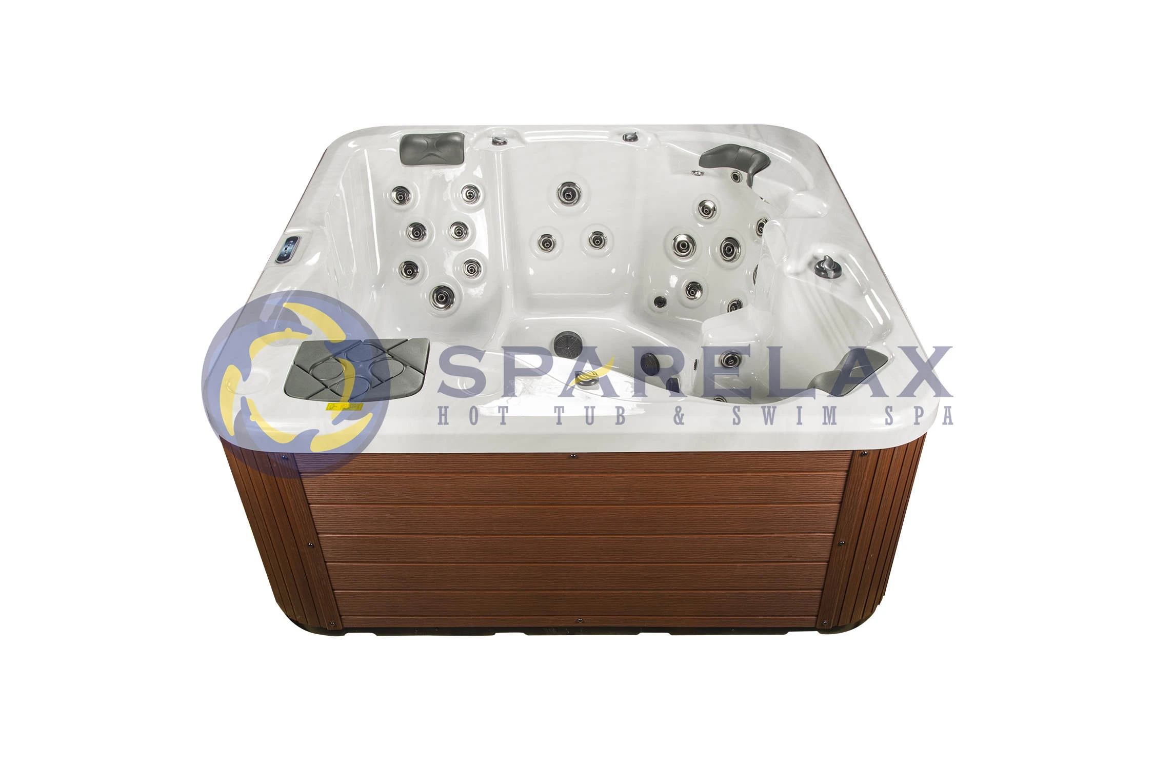 4 Person 3 seats+1 lounge jacuzzi hottub (4)