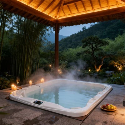 Acryl-Whirlpool für 5 Personen, Pool, Spa